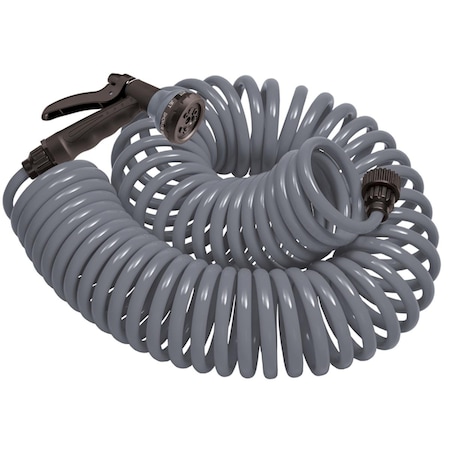 Orbit 0.375 in. x 50 ft. Gray Garden Hose Combo 7015334
